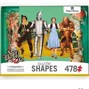 Wizard Of Oz puzzle  Paper House Character‎ Shaped, Brand New Wicked Jigsaw
